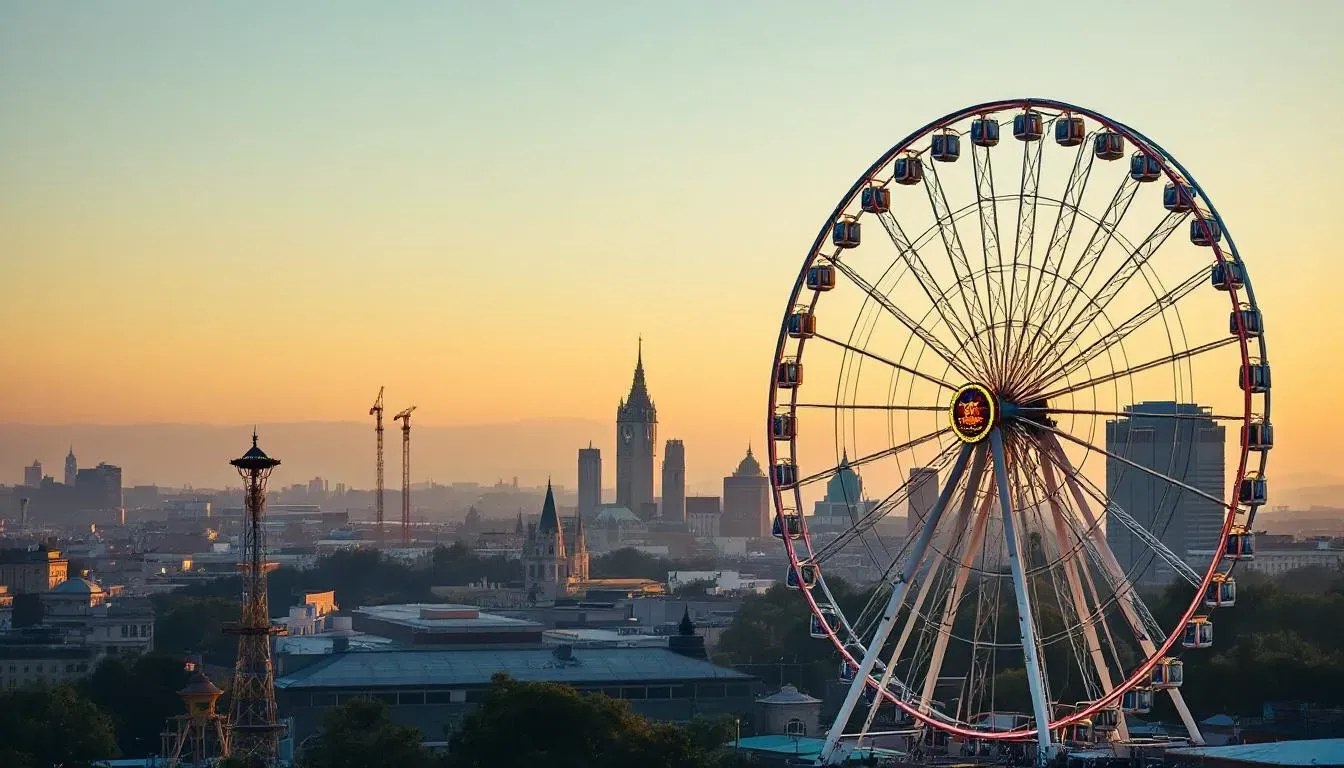 Prater Ferris Wheel - filming location in Austria