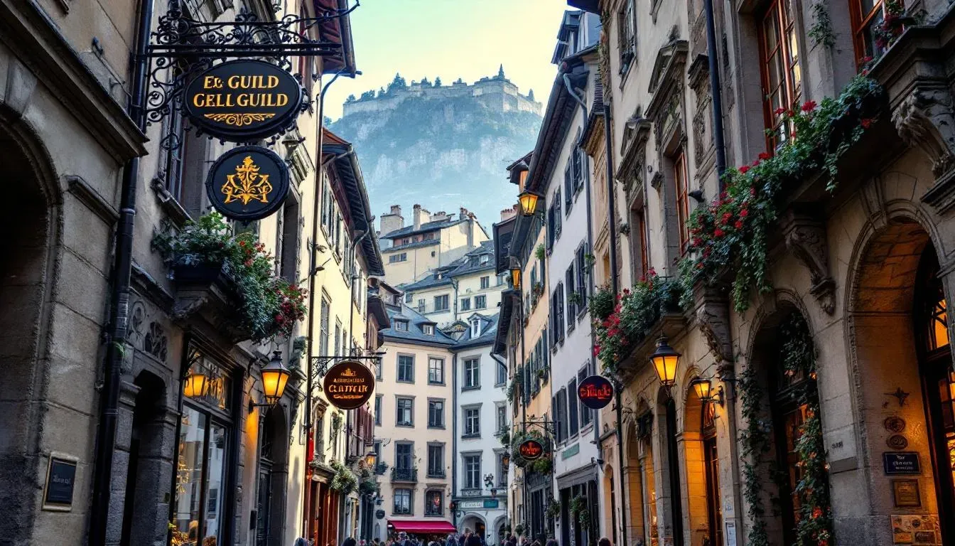 Getreidegasse - filming location in Austria