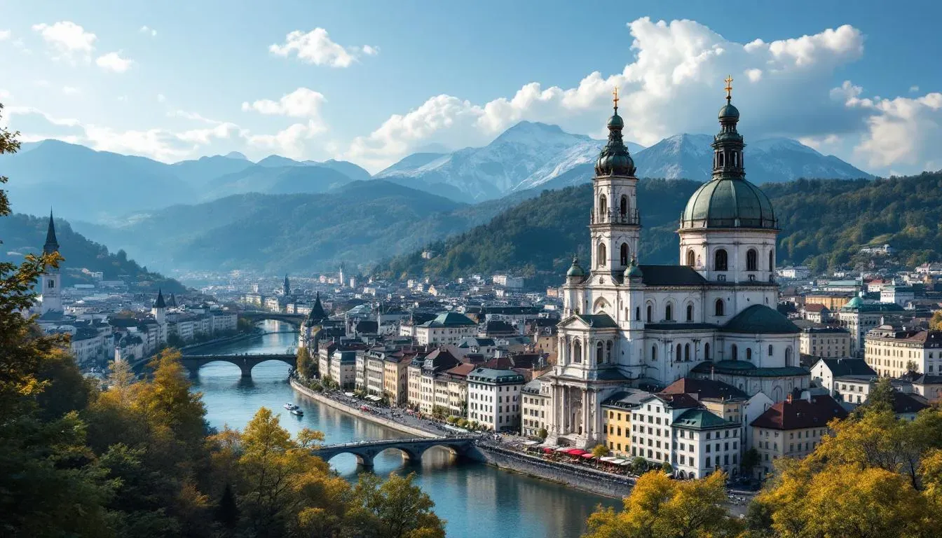 Salzburg Old Town - filming location in Austria