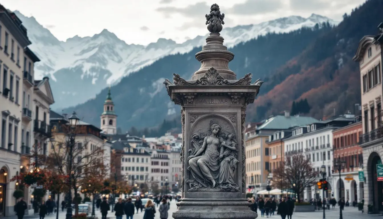 northern region Cliffs Etretat - filming location in Austria
