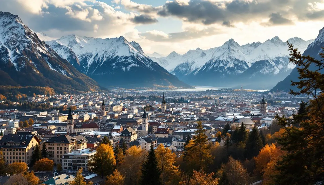 Filming in Innsbruck