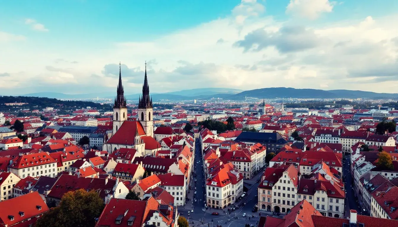 Filming in Graz