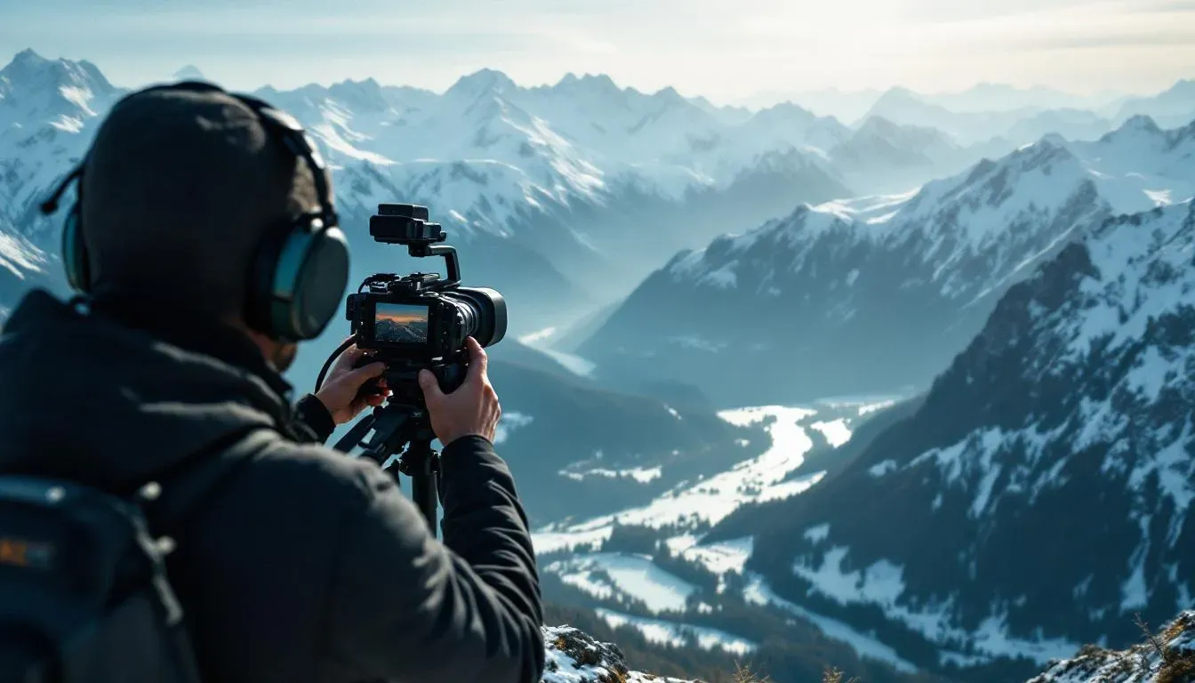 Drone Aerial Filming Alps - filming location in Austria
