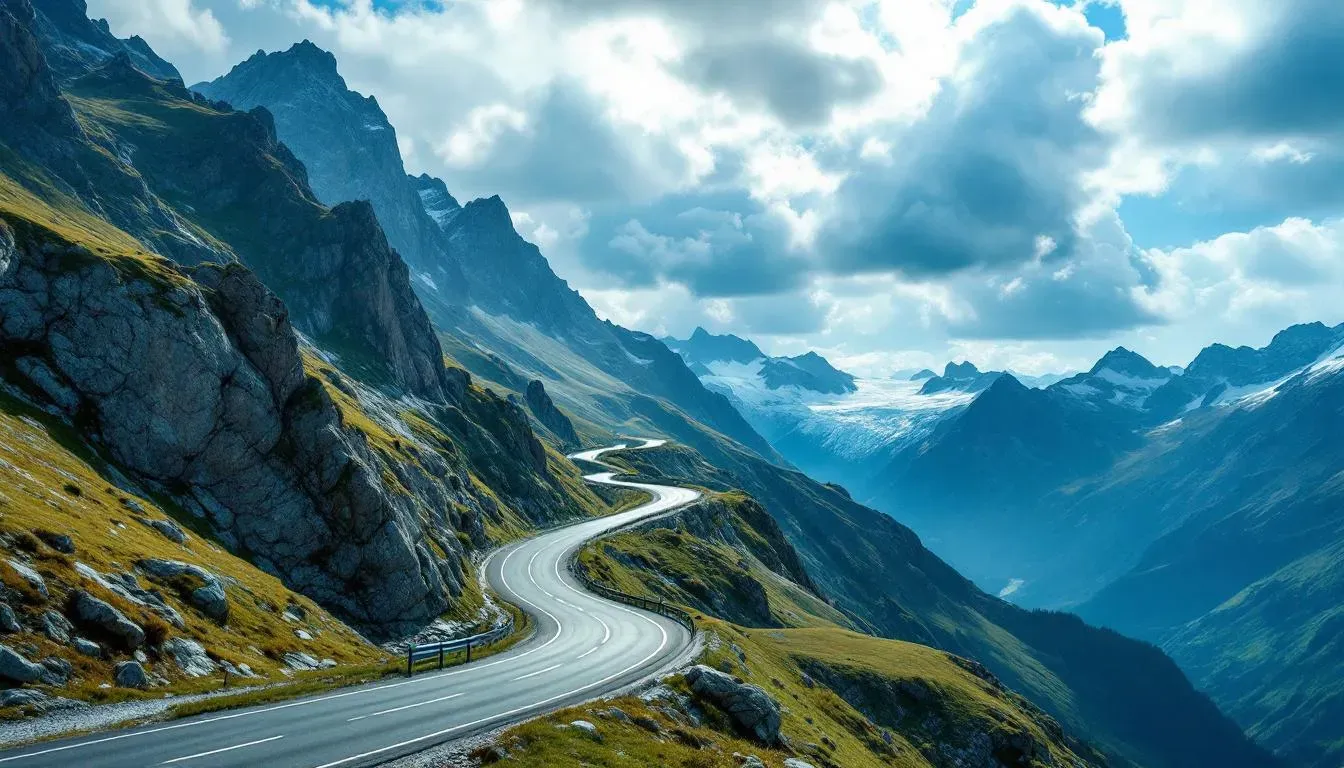 Grossglockner Alpine Road - filming location in Austria