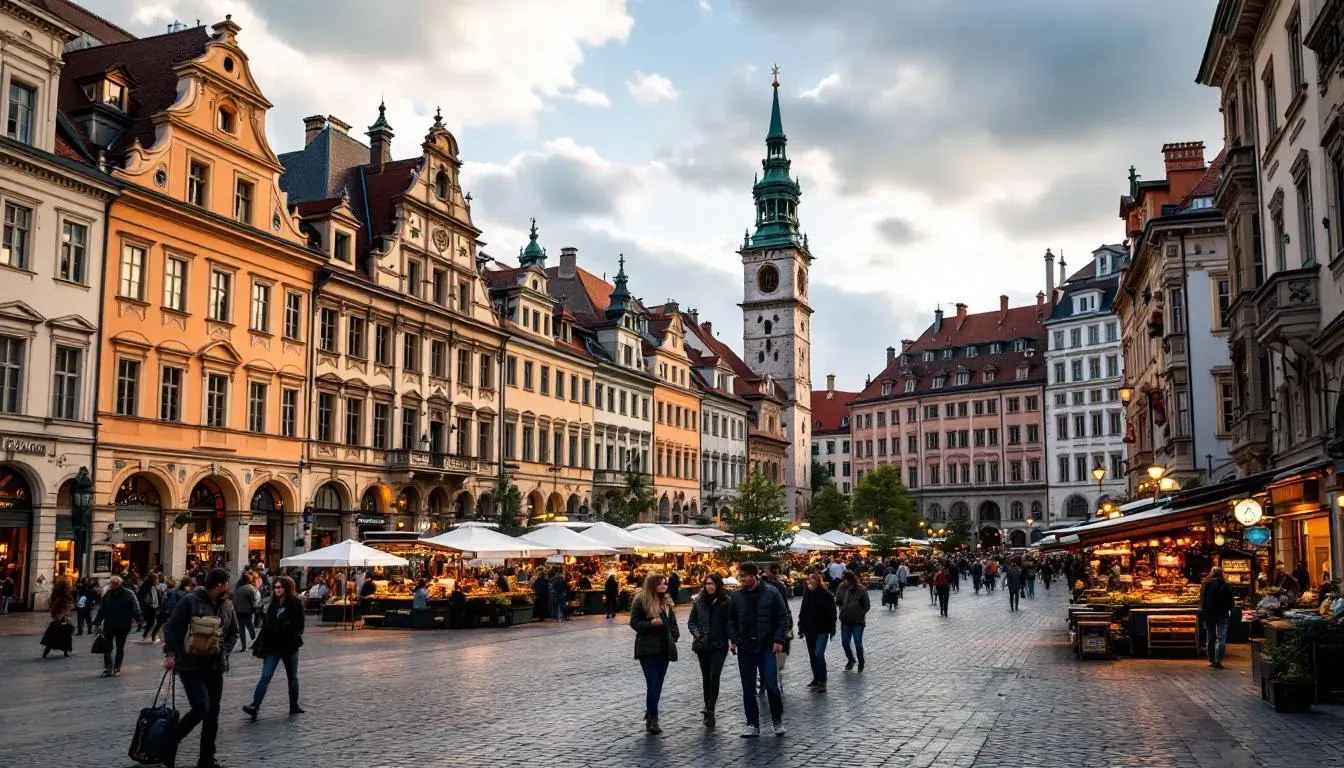 Graz Hauptplatz - filming location in Austria